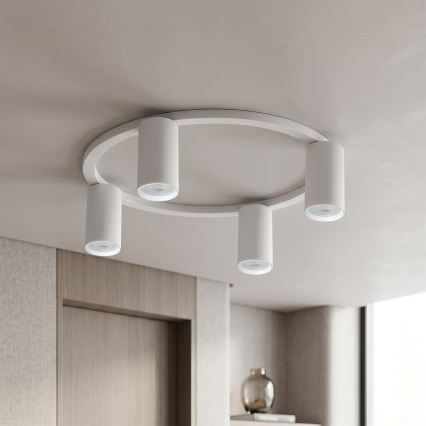 Brilagi - LED RGBW prigušivo stropno svjetlo SELE 4xGU10/6,5W/230V 2700-6500K bijela