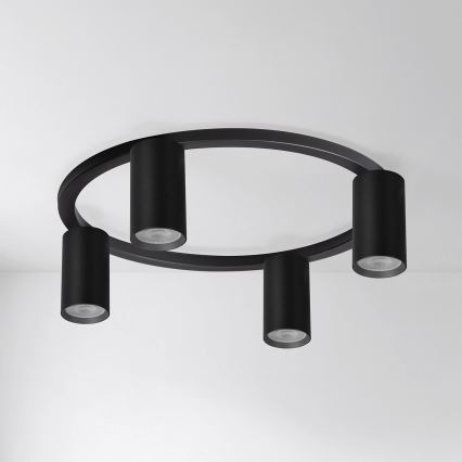 Brilagi - LED RGBW prigušivo stropno svjetlo SELE 4xGU10/6,5W/230V 2700-6500K crna