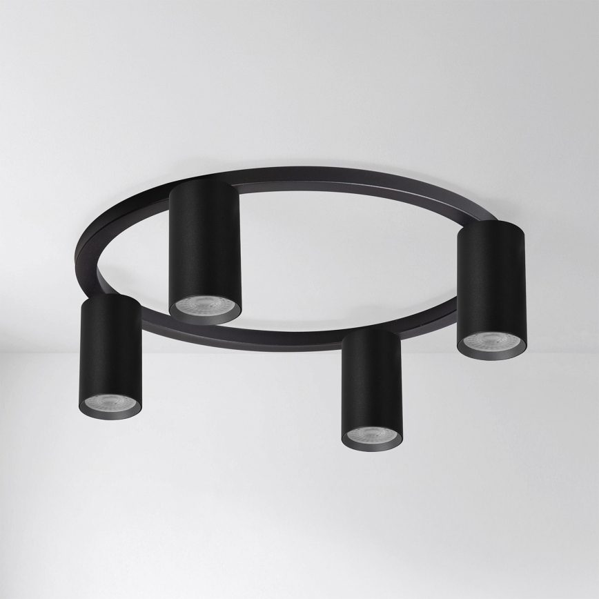 Brilagi - LED RGBW prigušivo stropno svjetlo SELE 4xGU10/6,5W/230V 2700-6500K crna