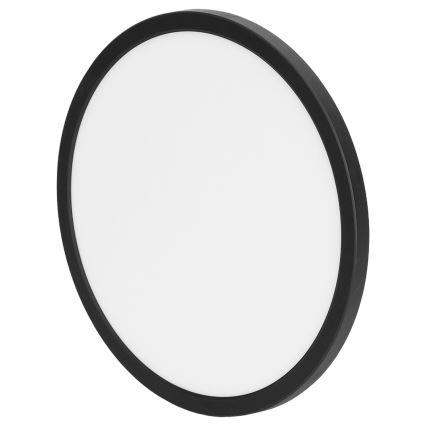 Brilagi - LED RGBW prigušivo stropno svjetlo VIBE LED/24W/230V 3000-6500K crna + daljinski upravljač