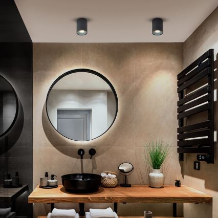 Brilagi - LED RGBW prigušivo ugradno svjetlo TRINE 1xGU10/30W/230V 2700-6500K Wi-Fi antracit