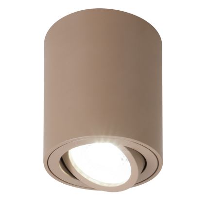 Brilagi - LED RGBW spot svjetiljka s mogućnošću prigušivanja MIA 1xGU10/4,8W/230V 3000K 100x80 mm bež + daljinski upravljač