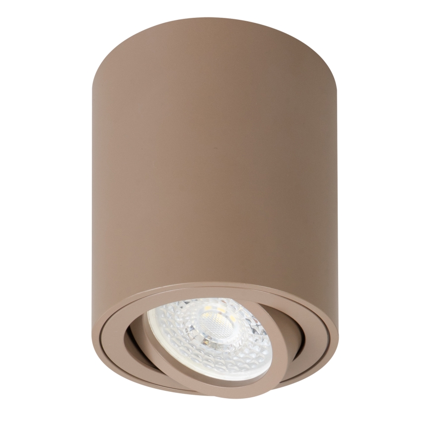 Brilagi - LED RGBW spot svjetiljka s mogućnošću prigušivanja MIA 1xGU10/4,8W/230V 3000K 100x80 mm bež + daljinski upravljač