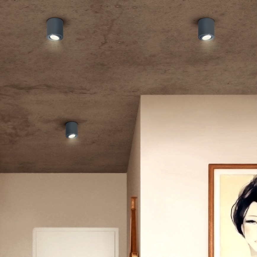 Brilagi - LED RGBW prigušivo ugradno spot svjetlo MIA 1xGU10/30W/230V 2700-6500K Wi-Fi 84x80 mm antracit