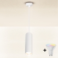 Brilagi - LED RGBW prigušivo viseće svjetlo na kabelu SELE 1xGU10/4,8W/230V 3000K bijela + daljinski upravljač