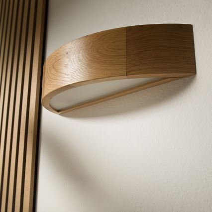 Brilagi - LED RGBW prigušivo zidno svjetlo CARVALHO 1xE27/9W/230V 2700-6500K Wi-Fi hrast