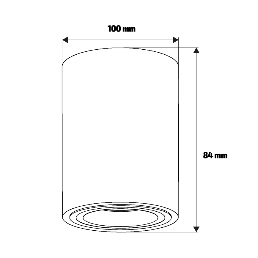Brilagi - LED RGBW prigušivi spot MIA 1xGU10/30W/230V 2700-6500K Wi-Fi 100x80 mm bež