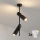 Brilagi - LED RGBW stropna svjetiljka na štapu BRANCH s mogućnošću prigušivanja 2xGU10/6,5W/230V 2700-6500K crna