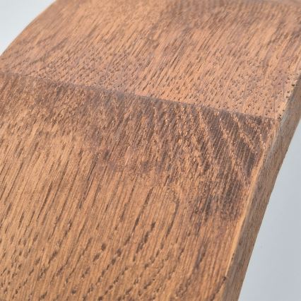 Brilagi - LED RGBW stropna svjetiljka CARVALHO, prigušiva, 1xE27/15W/230V, 2700-6500K, Wi-Fi, hrast, promjer 27,5 cm