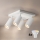 Brilagi - LED RGBW svjetlo s mogućnošću prigušivanja SELE SQUARE 4xGU10/6,5W/230V 2700-6500K bijela