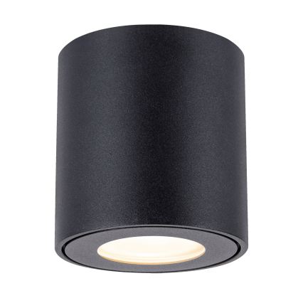 Brilagi - LED RGBW kupaonsko svjetlo MIA s mogućnošću prigušivanja 1xGU10/4,8W/230V 3000K 84x80 mm crna IP54 + daljinski upravljač