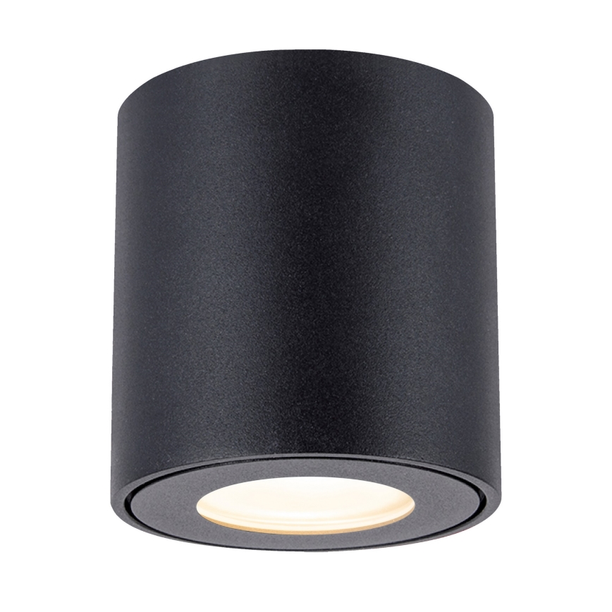 Brilagi - LED RGBW kupaonsko svjetlo MIA s mogućnošću prigušivanja 1xGU10/4,8W/230V 3000K 84x80 mm crna IP54 + daljinski upravljač
