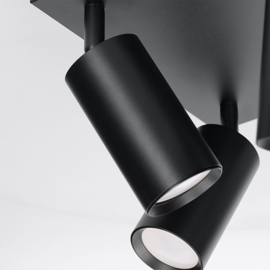 Brilagi - LED RGBW spot svjetlo SELE SQUARE s mogućnošću prigušivanja 4xGU10/6,5W/230V 2700-6500K crno