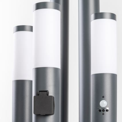 BRILAGI - LED RGBW vanjska lampa ELIA s mogućnošću prigušivanja 1xE27/6,5W/230V 2700-6500K IP44 Wi-Fi 50 cm antracit