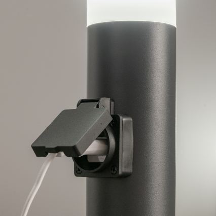 BRILAGI - Vanjska LED RGBW lampa ELIA, s mogućnošću prigušivanja, sa utičnicom, 1xE27/6,5W/230V, 2700-6500K, IP44, Wi-Fi, 50 cm, antracit