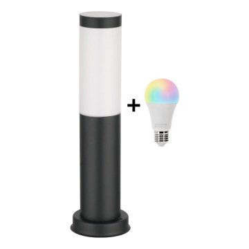 BRILAGI - LED RGBW vanjska svjetiljka s mogućnošću prigušivanja NOVA 1xE27/12W/230V 2700-6500K IP44 40 cm crna