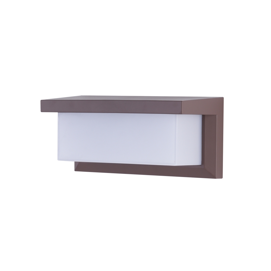 Brilagi - LED RGBW prigušivo vanjsko zidno svjetlo BRICKY 1xE27/9W/230V 2700-6500K IP54 smeđe