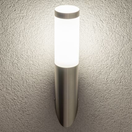 BRILAGI - LED RGBW prigušiva vanjska zidna svjetiljka ELIA 1xE27/6,5W/230V 2700-6500K IP44 Wi-Fi matni krom