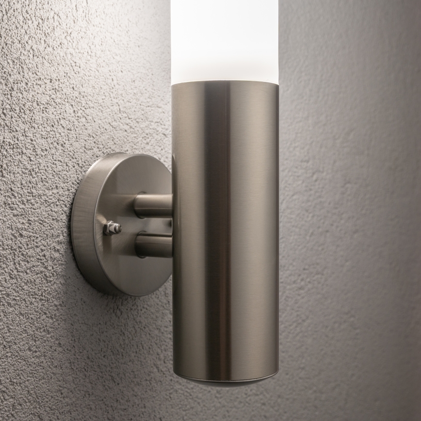 BRILAGI - LED RGBW s mogućnošću regulacije svjetline, vanjska zidna svjetiljka ELIA 1xE27/6,5W/230V 2700-6500K IP44 Wi-Fi matni krom