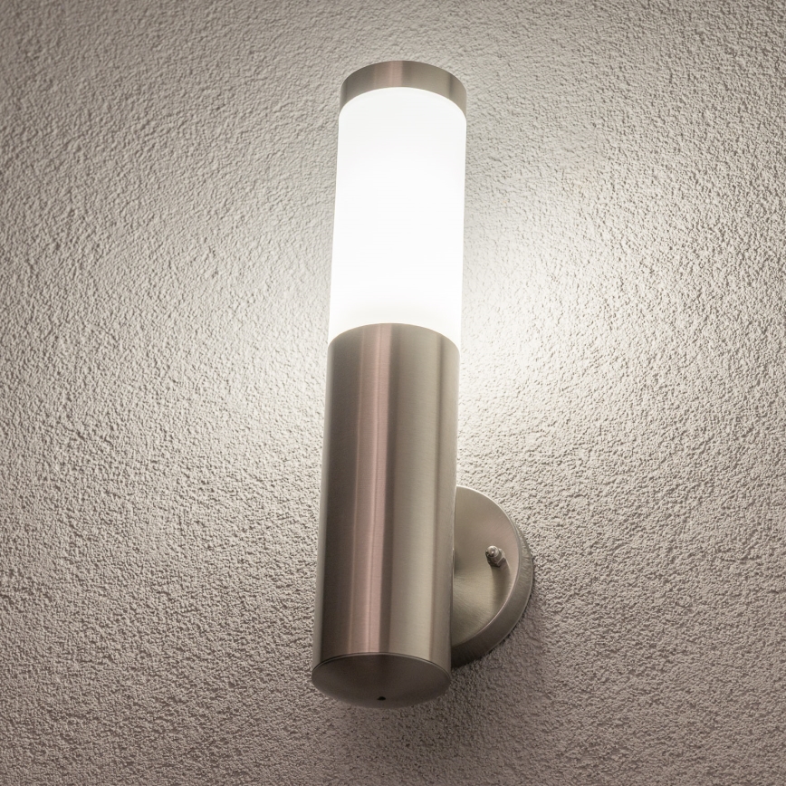 BRILAGI - LED RGBW s mogućnošću regulacije svjetline, vanjska zidna svjetiljka ELIA 1xE27/6,5W/230V 2700-6500K IP44 Wi-Fi matni krom