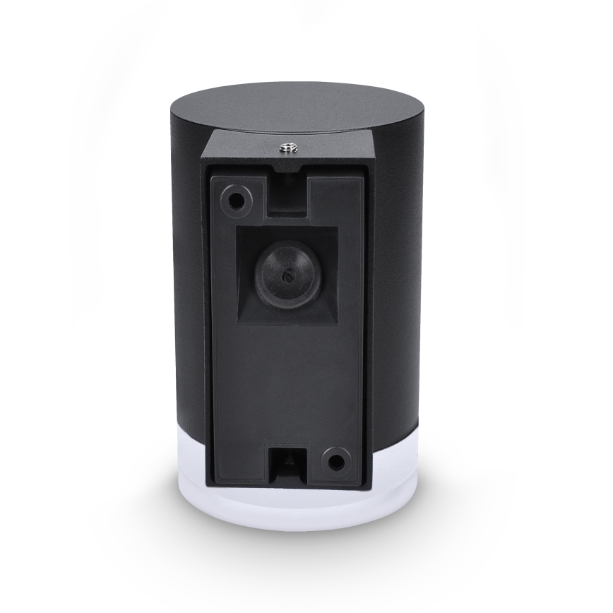 Brilagi - LED RGBW s mogućnošću prigušivanja vanjsko zidno svjetlo MATERA 1xGU10/4,8W/230V 3000K IP54 crna + daljinski upravljač