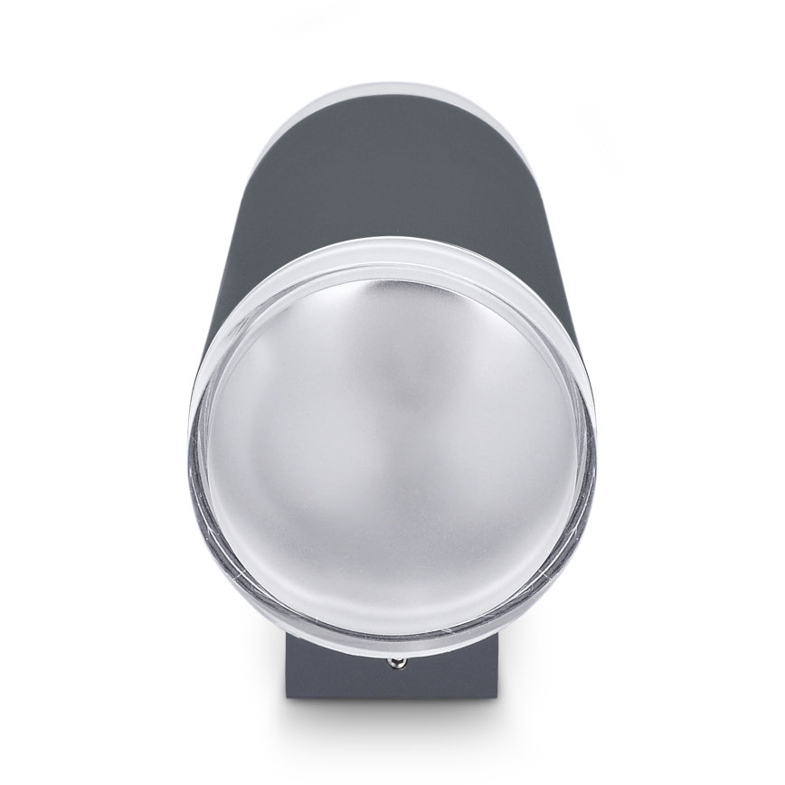 Brilagi - LED RGBW prigušivo vanjsko zidno svjetlo MATERA 2xGU10/6W/230V 3000K IP54 antracit + daljinski upravljač
