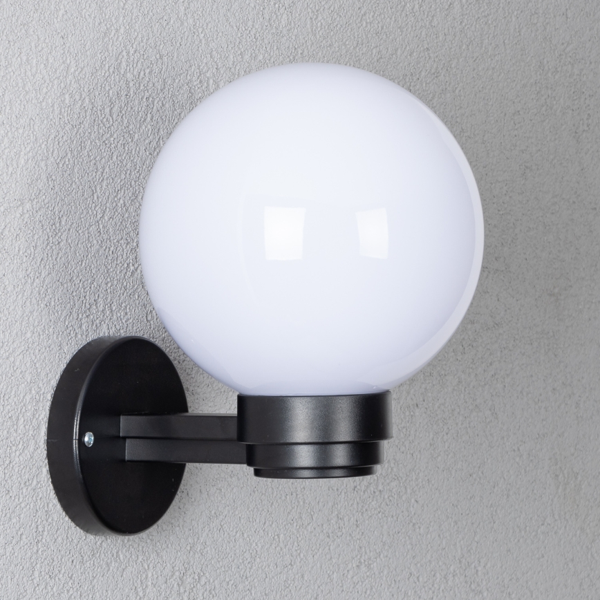 BRILAGI - LED RGBW prigušivo vanjsko zidno svjetlo HARBOR 1xE27/12W/230V 2700-6500K IP33 crna/bijela