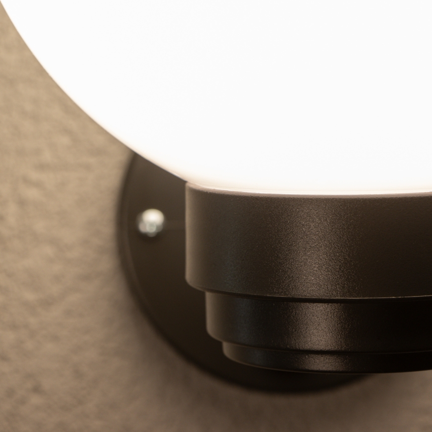 BRILAGI - LED RGBW prigušivo vanjsko zidno svjetlo HARBOR 1xE27/12W/230V 2700-6500K IP33 crna/bijela