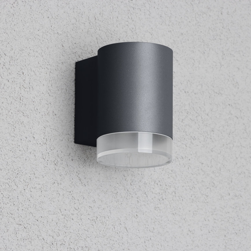 Brilagi - LED RGBW prigušivo vanjsko zidno svjetlo MATERA 1xGU10/4,8W/230V 3000K IP54 antracit + daljinski upravljač