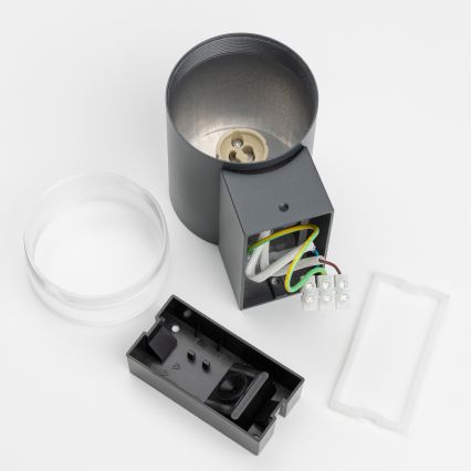 Brilagi - LED RGBW prigušivo vanjsko zidno svjetlo MATERA 1xGU10/4,8W/230V 3000K IP54 antracit + daljinski upravljač