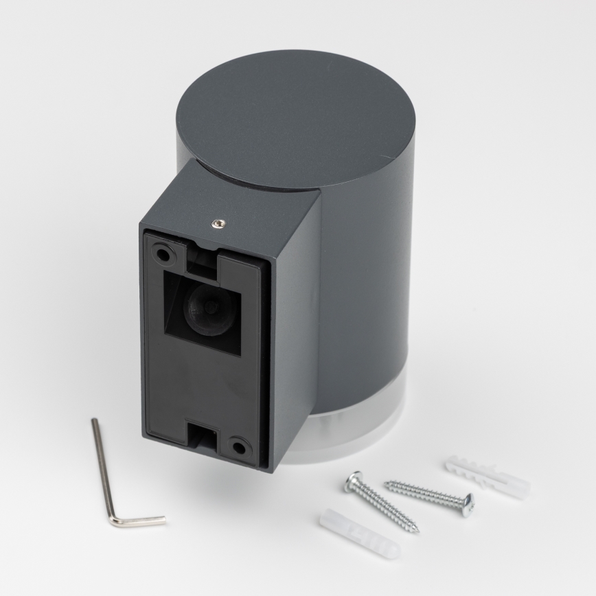 Brilagi - LED RGBW prigušivo vanjsko zidno svjetlo MATERA 1xGU10/6W/230V 3000K IP54 antracit + daljinski upravljač