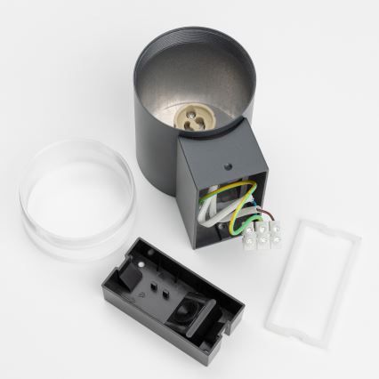 Brilagi - LED RGBW prigušivo vanjsko zidno svjetlo MATERA 1xGU10/6W/230V 3000K IP54 antracit + daljinski upravljač