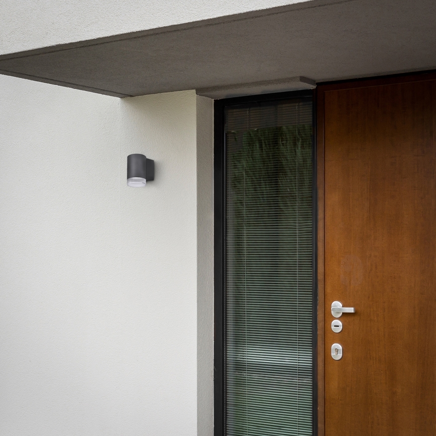 Brilagi - LED RGBW prigušivo vanjsko zidno svjetlo MATERA 1xGU10/6W/230V 3000K IP54 antracit + daljinski upravljač