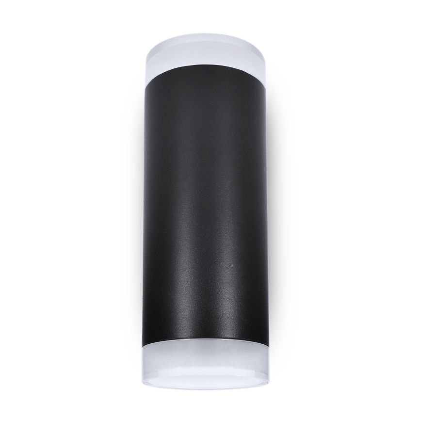 Brilagi - LED RGBW prigušivo vanjsko zidno svjetlo MATERA 2xGU10/4,8W/230V 3000K IP54 crno + daljinski upravljač