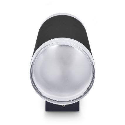 Brilagi - LED RGBW prigušivo vanjsko zidno svjetlo MATERA 2xGU10/6W/230V 3000K IP54 crno + daljinski upravljač