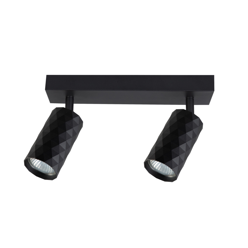 Brilagi - LED RGBW prigušivi spot SELE DIAMANT 2xGU10/4,8W/230V 3000K crna + daljinski upravljač