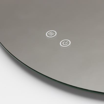 Brilagi - DEMI PRO LED grijano ogledalo za kupaonicu LED/20W/230V Ø 60 cm IP44 CRI 90 prigušivo + CCT