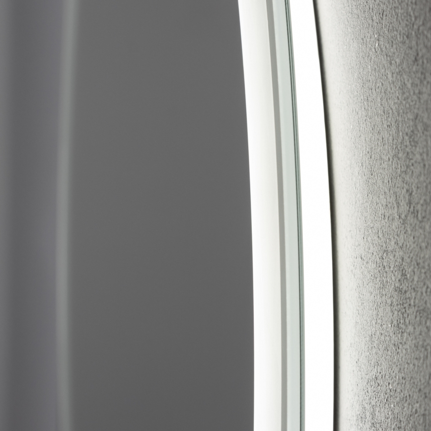 Brilagi - LED grijano kupaonsko ogledalo AVA PRO LED/18,5W/230V Ø 60 cm IP44 CRI 90 prigušivo + CCT