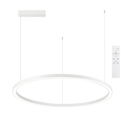 Brilagi - LED luster PORTOFINO na sajli, s mogućnošću prigušivanja, LED/60W/230V 3000-6000K Ø 80 cm bijela + daljinski upravljač
