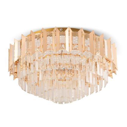 BRILAGI - LED prigušivo stropno svjetlo SPECTRA LED/45W/230V 3000-6000K Ø 48 cm zlatno + daljinsko upravljanje