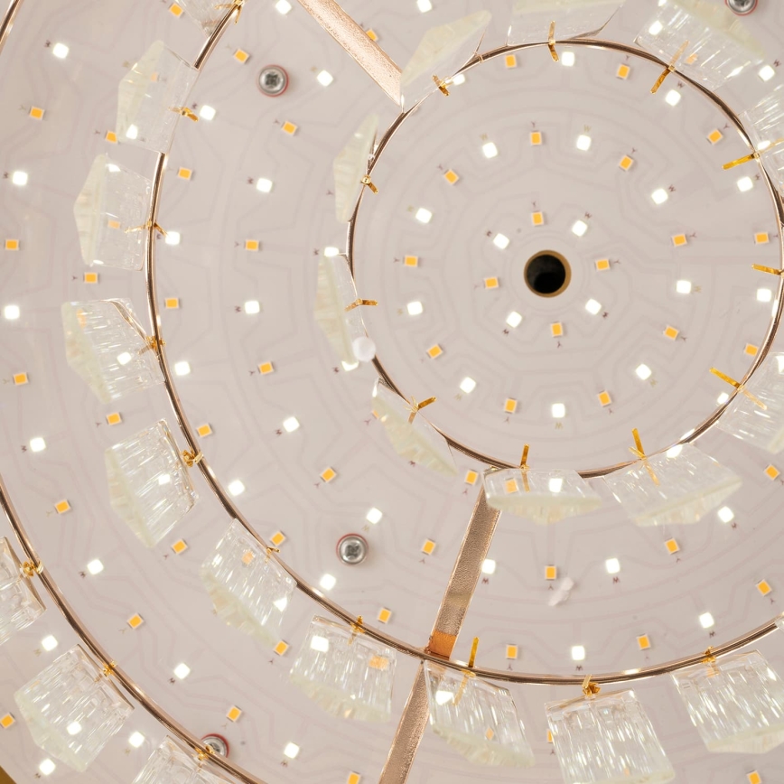 BRILAGI - LED prigušivo stropno svjetlo SPECTRA LED/45W/230V 3000-6000K Ø 48 cm zlatno + daljinsko upravljanje