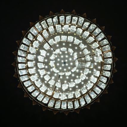 BRILAGI - LED prigušivo stropno svjetlo SPECTRA LED/45W/230V 3000-6000K Ø 48 cm zlatno + daljinsko upravljanje