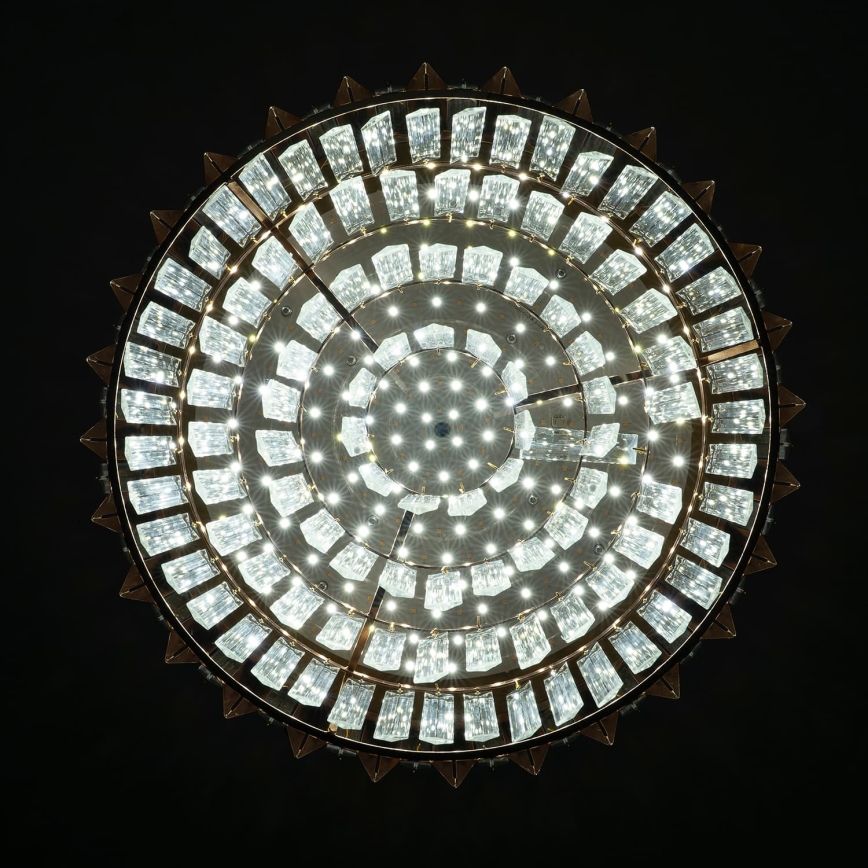 BRILAGI - LED prigušivo stropno svjetlo SPECTRA LED/45W/230V 3000-6000K Ø 48 cm zlatno + daljinsko upravljanje
