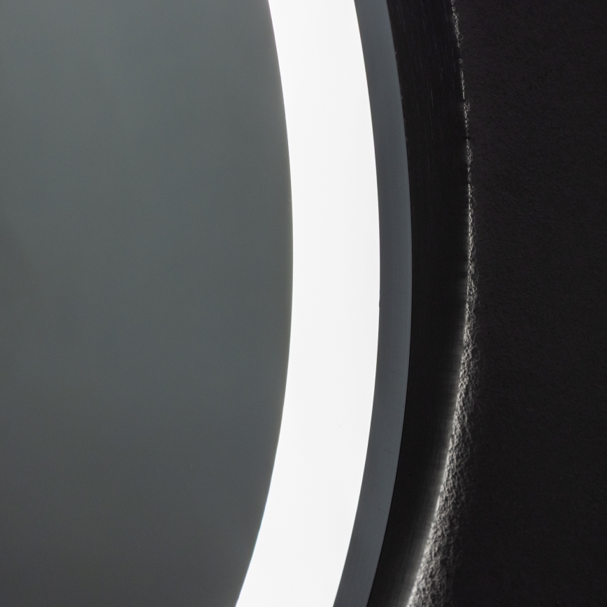 Brilagi - LED kupaonsko ogledalo s mogućnošću prigušivanja, grijačem i LED pozadinskim osvjetljenjem ALU PRO LED/18W/230V Ø 60 cm 3000/4000/6500K IP44 matni krom CRI 90