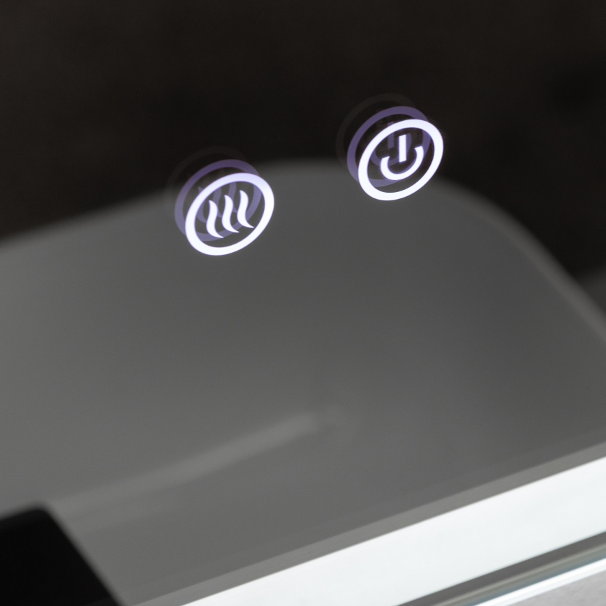 Brilagi - LED kupaonsko ogledalo s grijanjem BELLA LED/16W/230V 60x60 cm IP44 CRI 90 prigušivo + CCT