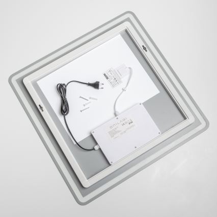 Brilagi - LED kupaonsko ogledalo s grijanjem BELLA LED/16W/230V 60x60 cm IP44 CRI 90 prigušivo + CCT