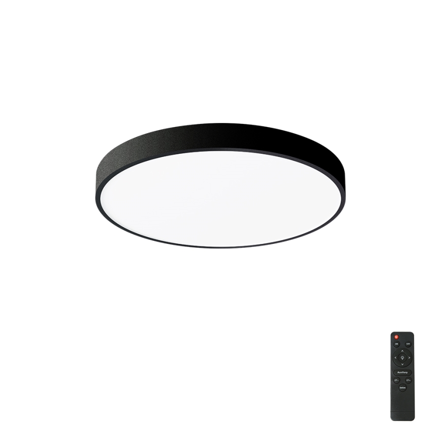 Brilagi - LED Smanjivač stropno svjetlo POOL LED/60W/230V 3000-6000K ø 60 cm crno + daljinsko upravljanje