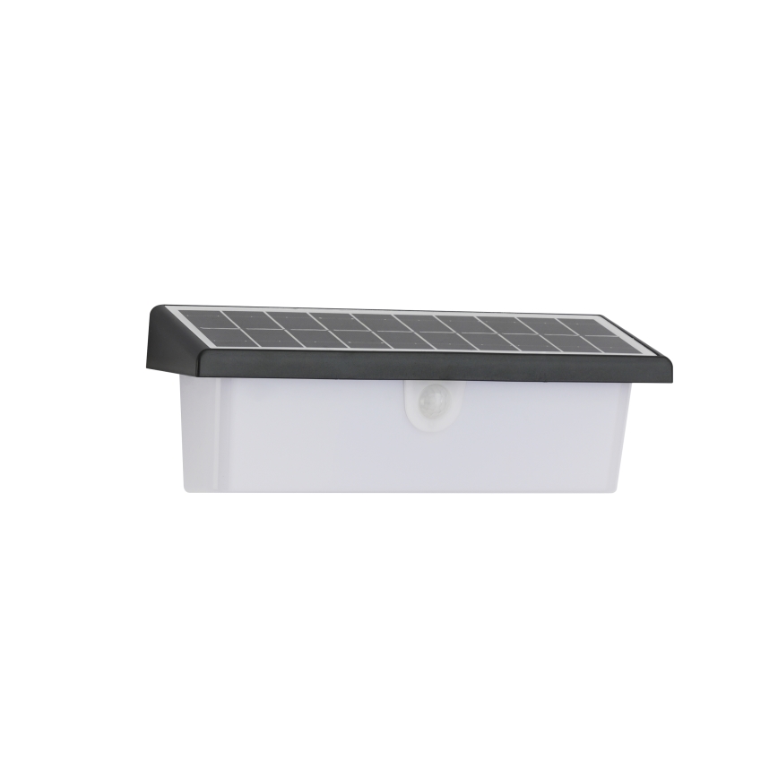 Brilagi - LED Solarna zidna svjetiljka sa senzorom SUNCE RAY LED/6W/3,7V 2200 mAh IP44