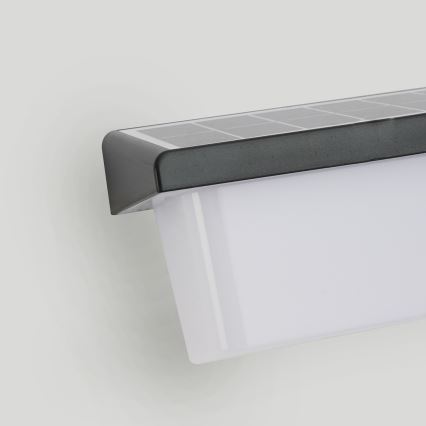 Brilagi - LED Solarna zidna svjetiljka sa senzorom SUNCE RAY LED/6W/3,7V 2200 mAh IP44