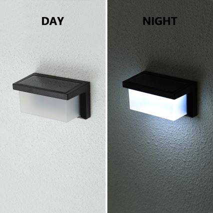 Brilagi - LED Solarna zidna svjetiljka sa senzorom BRICK LED/12W/5,5V 1200 mAh IP65